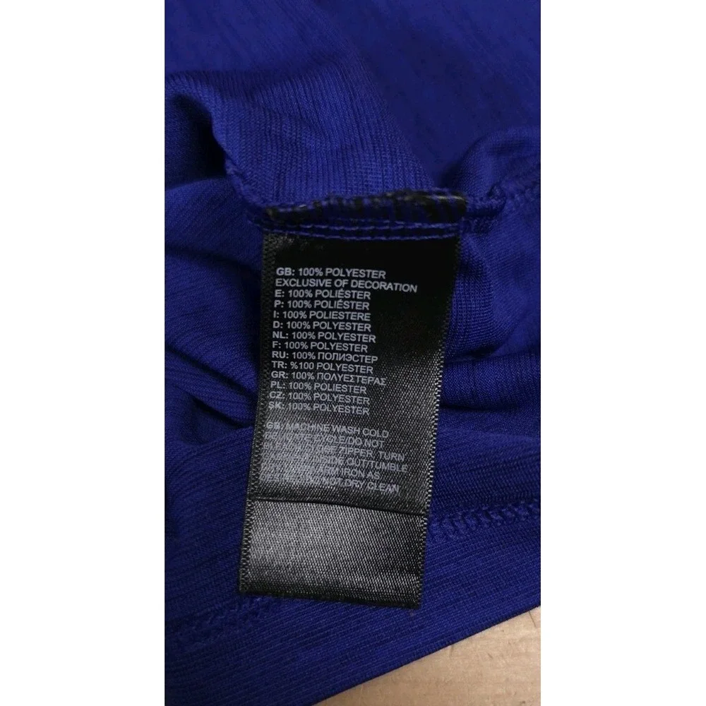 The North Face Mens Short Sleeve Flash Dry TShirt Crew Neck Optic Blue 2XL